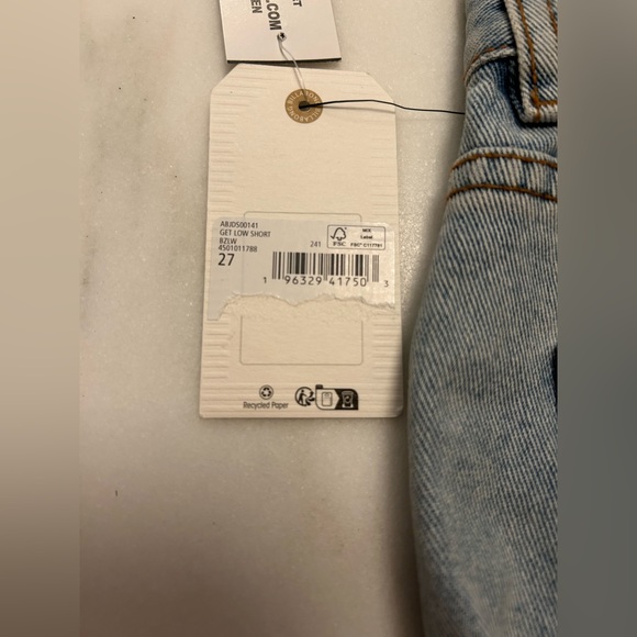 🩵Billabong Get Low Short Denim Shorts Size 27 - Picture 6 of 7